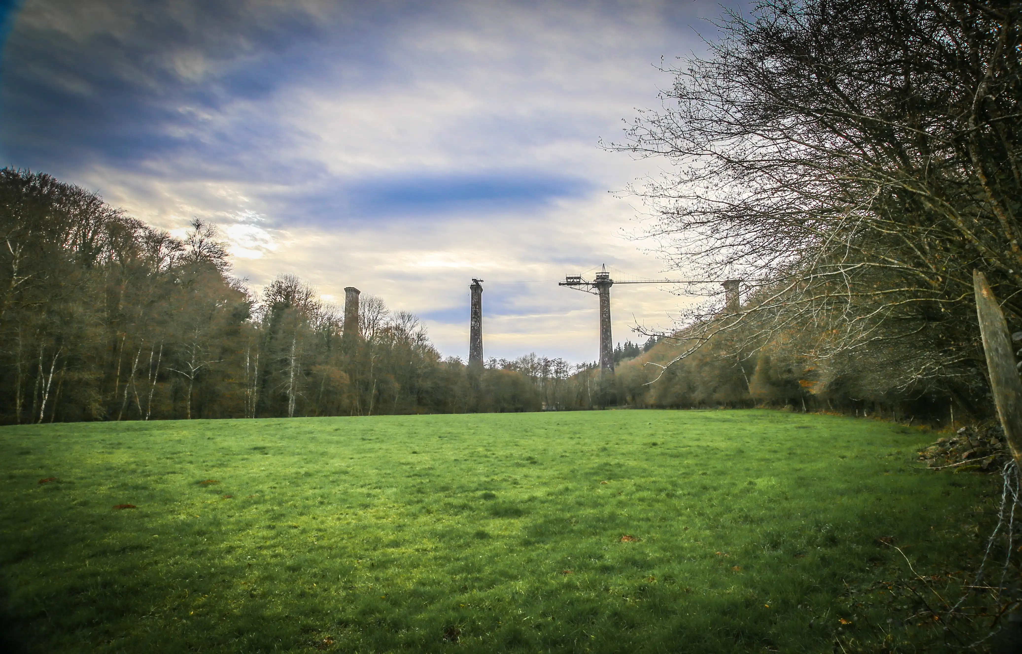 La nature autour du Viaduc de la souleuvre