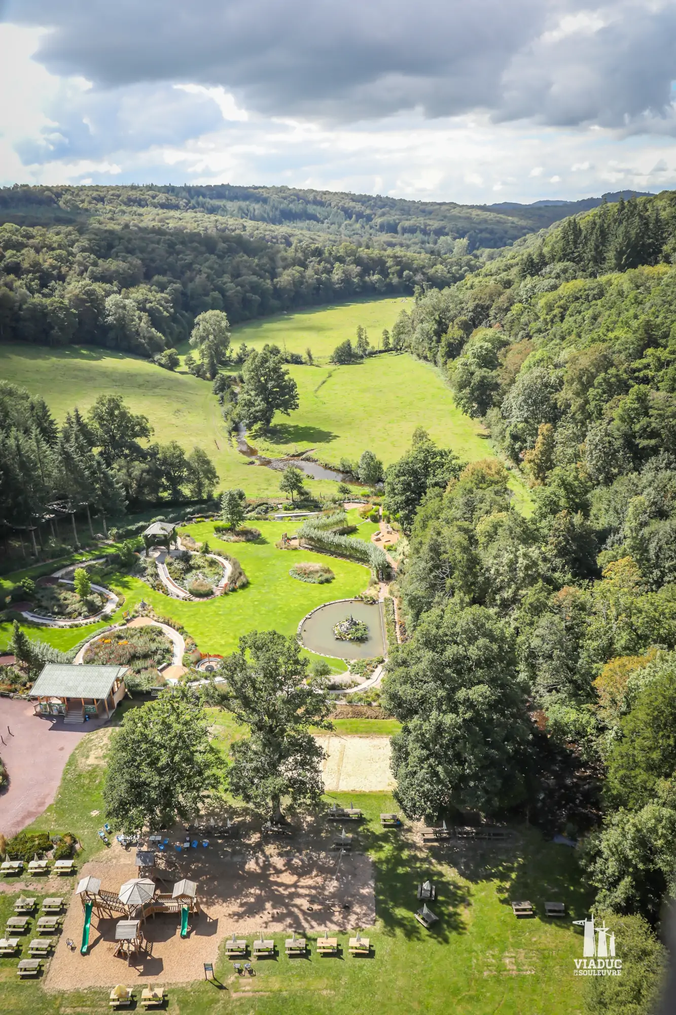 point de vue viaduc de la souleuvre